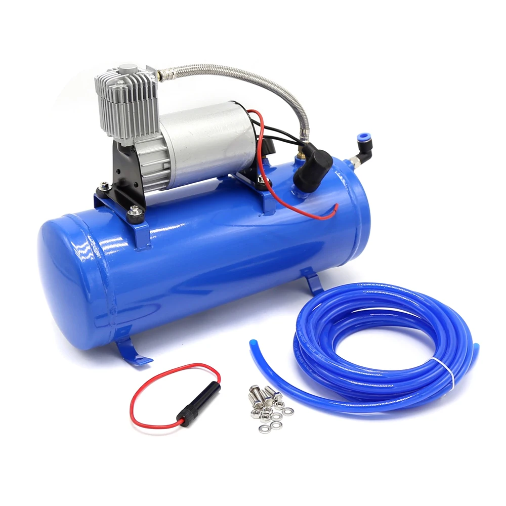 Kit de bocina de aire, compresor de trompeta de aire, 6L, Mit, 150 Psi, 12v