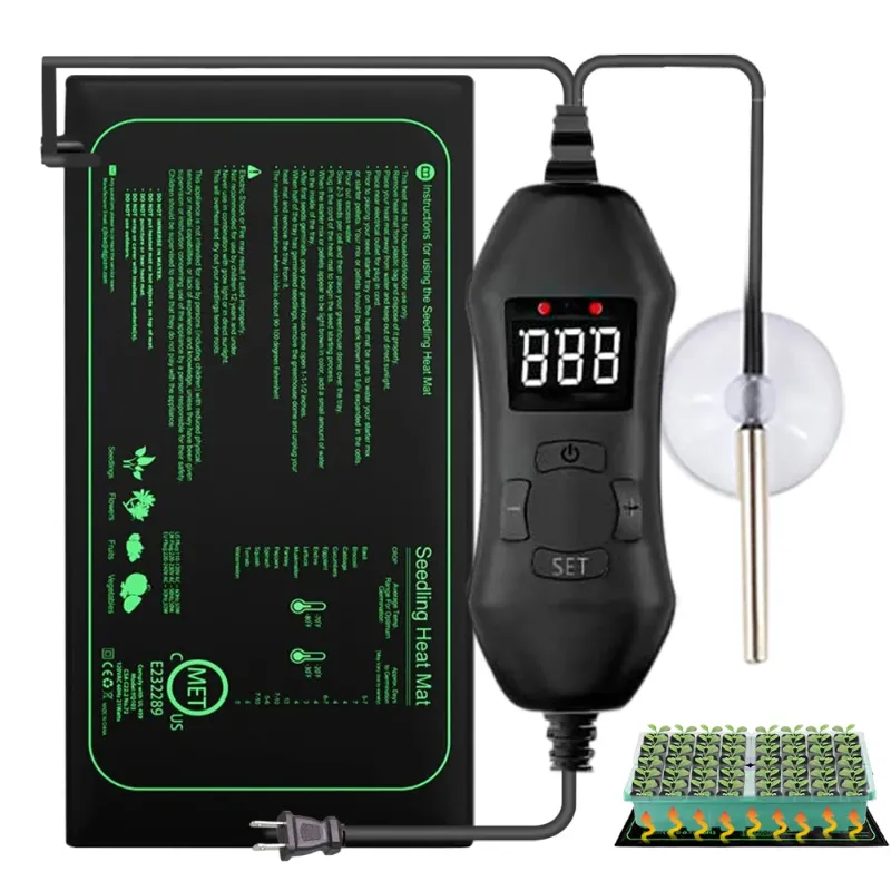 Termostato Ajustable para Bonsáis y Plantas – Esterilla Calefactada