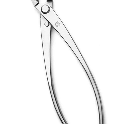Podadoras de acero de alta calidad para bonsáis - Borde recto - 180mm