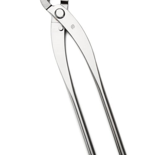 Podadoras de acero de alta calidad para bonsáis - Borde recto - 280mm