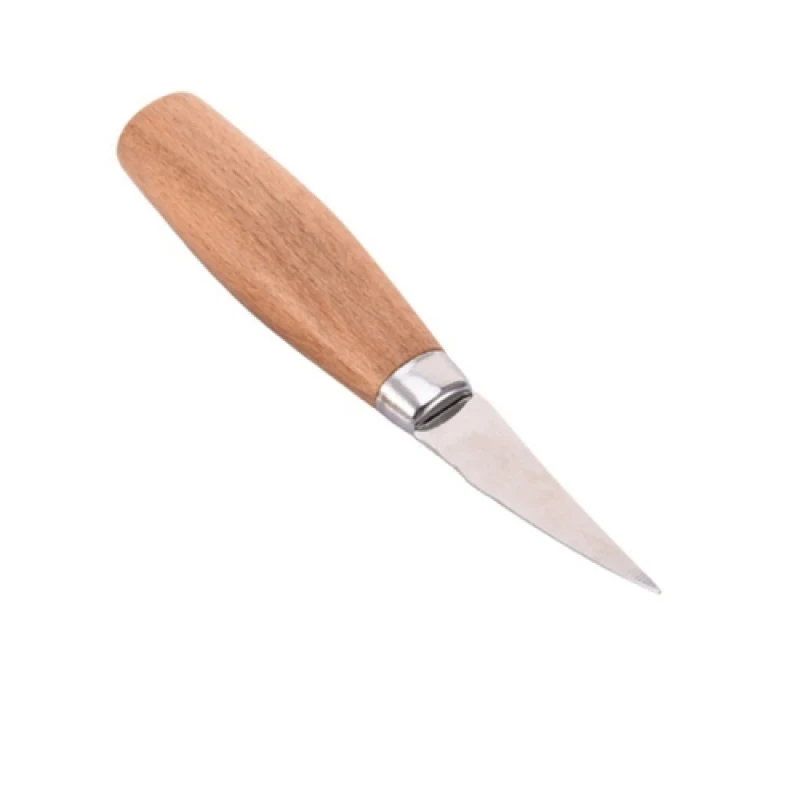 Cuchillo para tallar madera, herramienta de carpintería torcida para principiantes, con mango de madera, cuchara para tallar, Kit de herramientas de corte de madera, 1 piezas/2 piezas