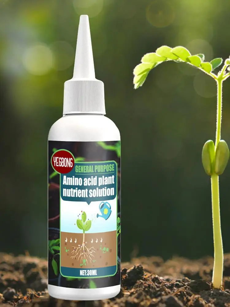 Solución nutritiva para plantas, fertilizante nutritivo hidropónico de plantas de aminoácido, solución nutritiva, fertilizante de enraizamiento orgánico de semillas