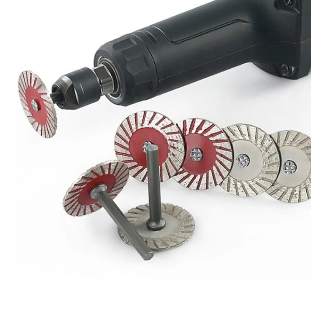 Disco de corte de diamante vástago de 6mm para piedra y metal, 5 uds - Imagen 6