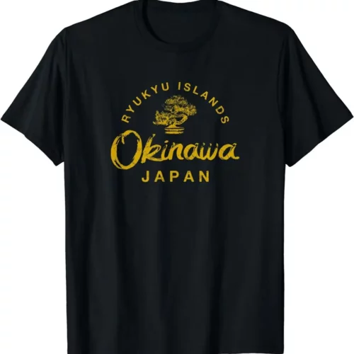 Camiseta de manga corta unisex Ryukyu - 100% algodón