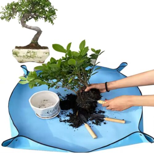 Alfombrilla plegable de protección impermeable  para trasplantes