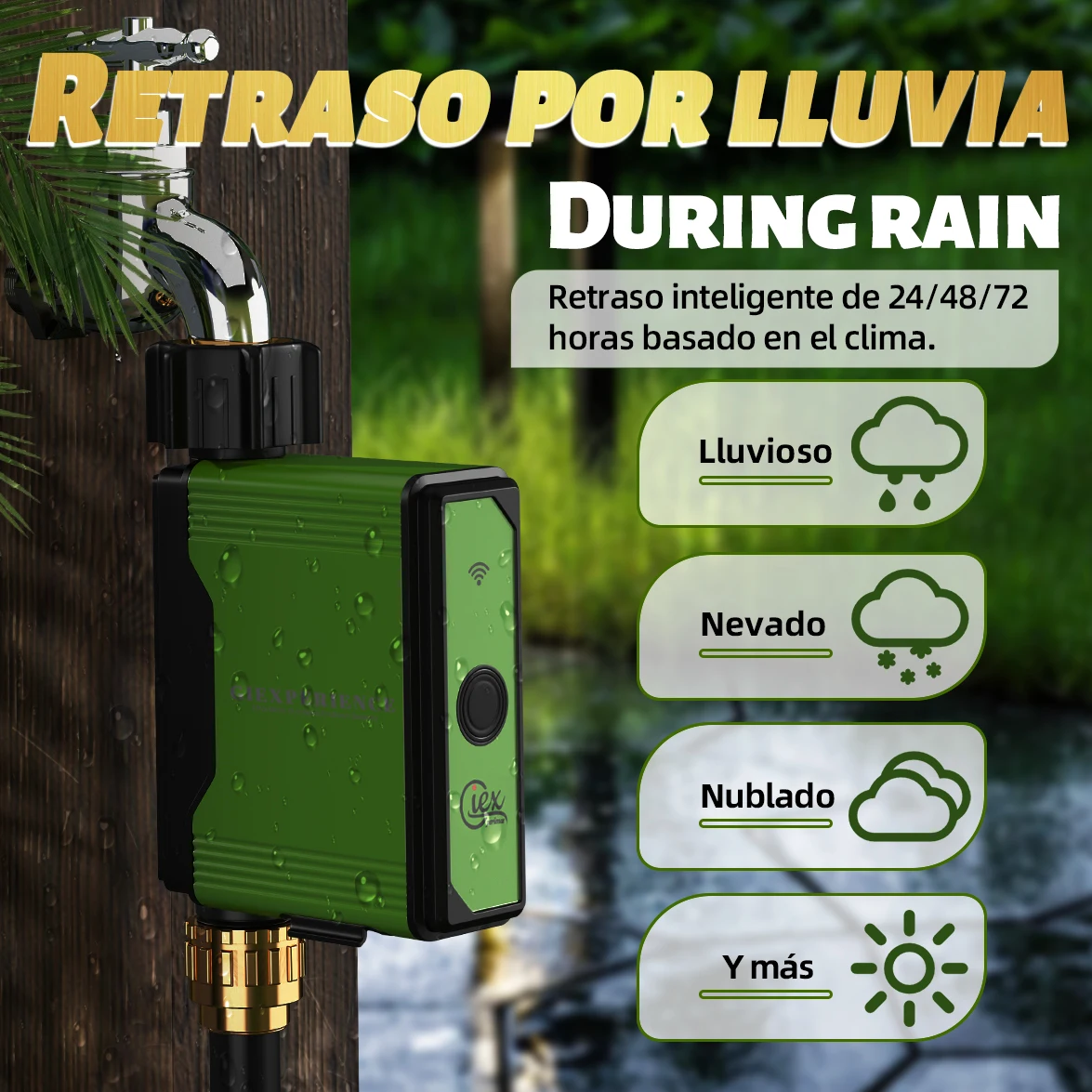 Sistema de riego inteligente Wi-Fi de alta seguridad 2026 - Imagen 5
