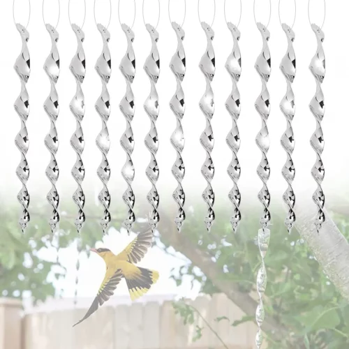 Colgantes Reflectantes Repelentes de Pájaros