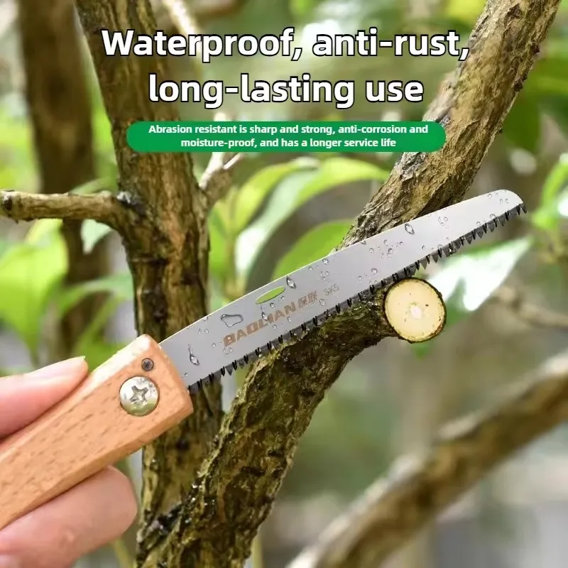 Sierra pequeña plegable profesional para bonsái - Imagen 2