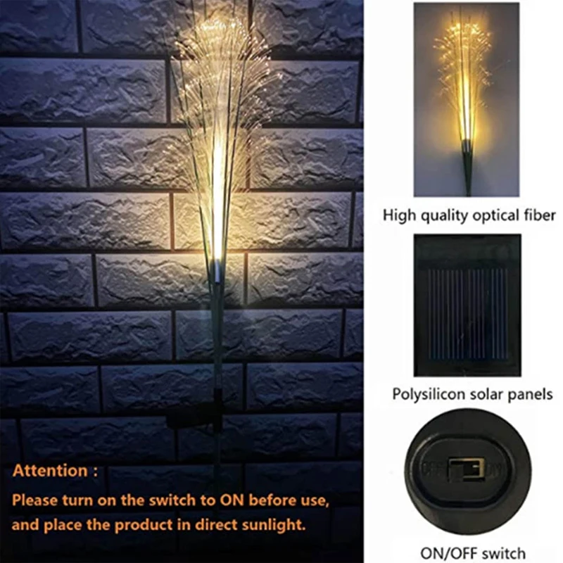 Confezione Da 4 Luci Per Recinzione Ad Energia Solare, Luci Solari Per Esterni Impermeabili Luci Da Parete Solari Per Esterni Per Recinzione 91856354
