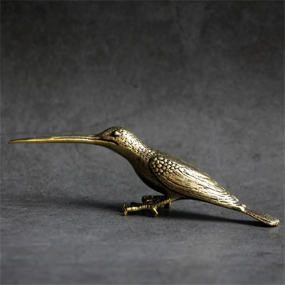 Tenpai Colibrí – Figurita en Latón para Bonsái con Detalle Delicado