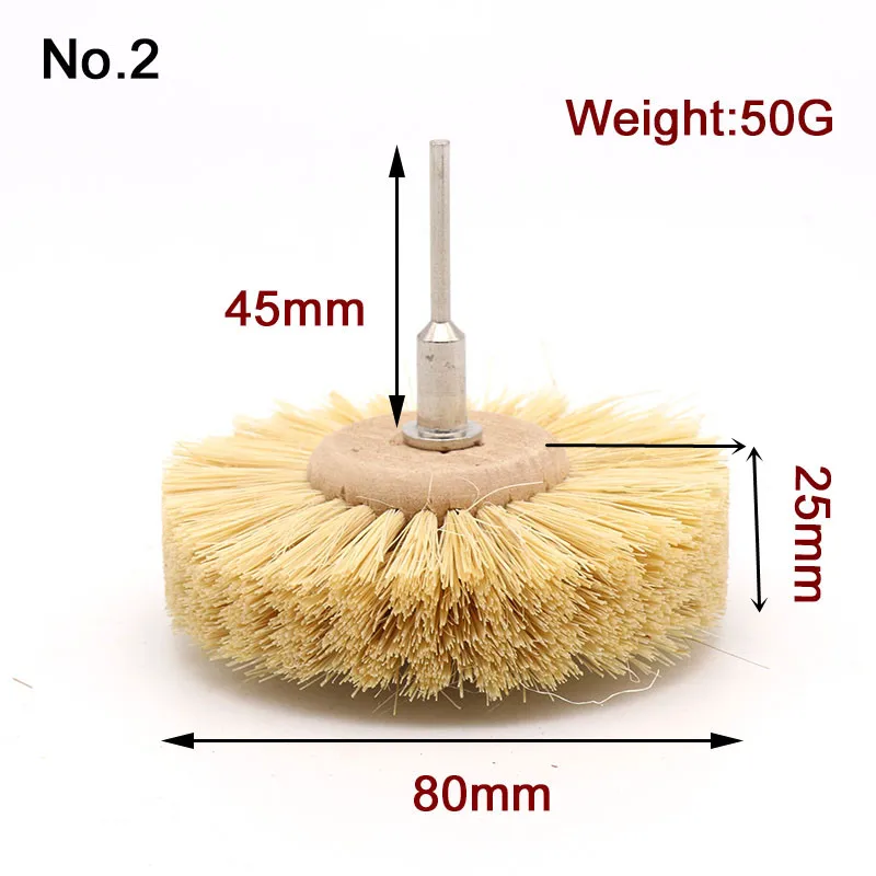 Filamento de Sisal Abrasivo (Balay Hair Brush) para Dremel – Cepillo Profesional de Alta Calidad - Imagen 3