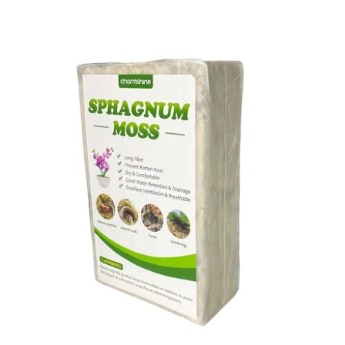 Musgo Sphagnum natural para bonsái, orquídeas, reptiles y paisajismo