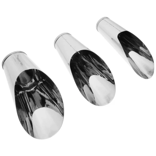 Juego de 3 palas de acero inoxidable – set profesional para bonsái y jardinería