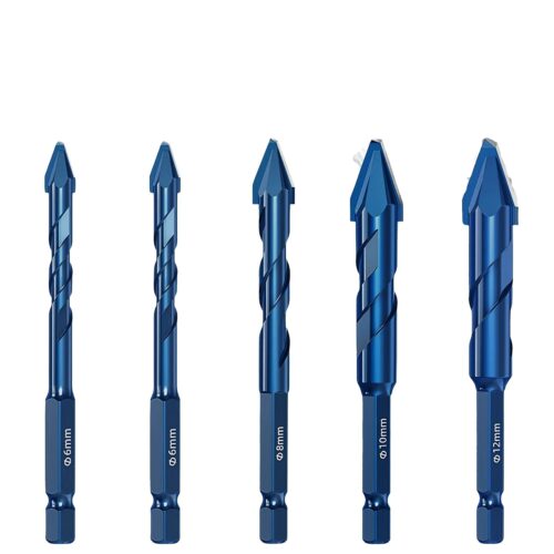 Broca excéntrica de alta dureza (6 – 12 mm) – perforación de precisión en azulejo, vidrio, cerámica y roca