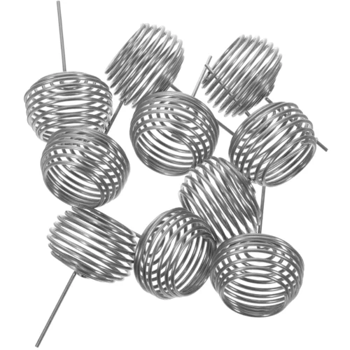 Cestas de acero inoxidable para bonsai y plantas (10 uds)