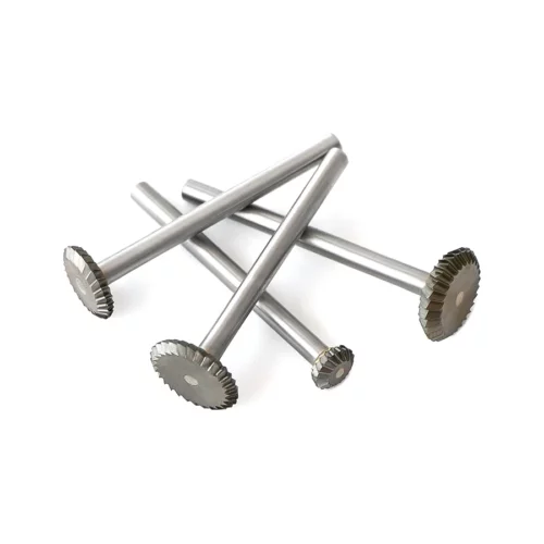 Juego de 4 fresas de carburo tipo Y – acero de tungsteno, vástago 3 mm, grabado de ranuras