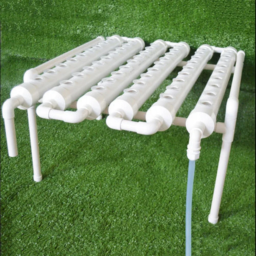 Kit hidropónico horizontal 36–54 plantas | Sistema de cultivo sin suelo de alta eficiencia