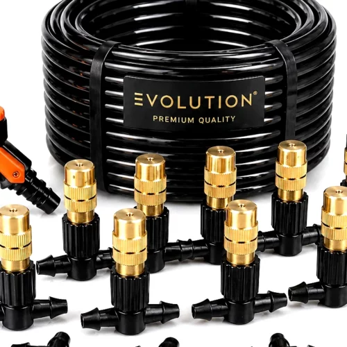 Sistema de Nebulización EVOLUTION® Profesional | Boquillas Atomizadoras Premium + Kit Completo 5-50m