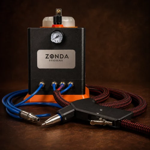 Arenadora Bonsái Profesional ZONDA R-EVO 2 Black Edition | Precisión Extrema en Madera Jin y Shari