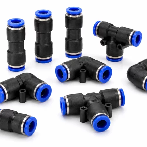 Conectores Rápidos EVOLUTION para Sistemas Neumáticos y Agua - Racores Profesionales PU PY PV PE 4-16 mm