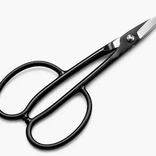 HAKU Professional S-210 Black| Tijera Profesional para Bonsái con Sistema Antipellizco y Acero de Alta Precisión