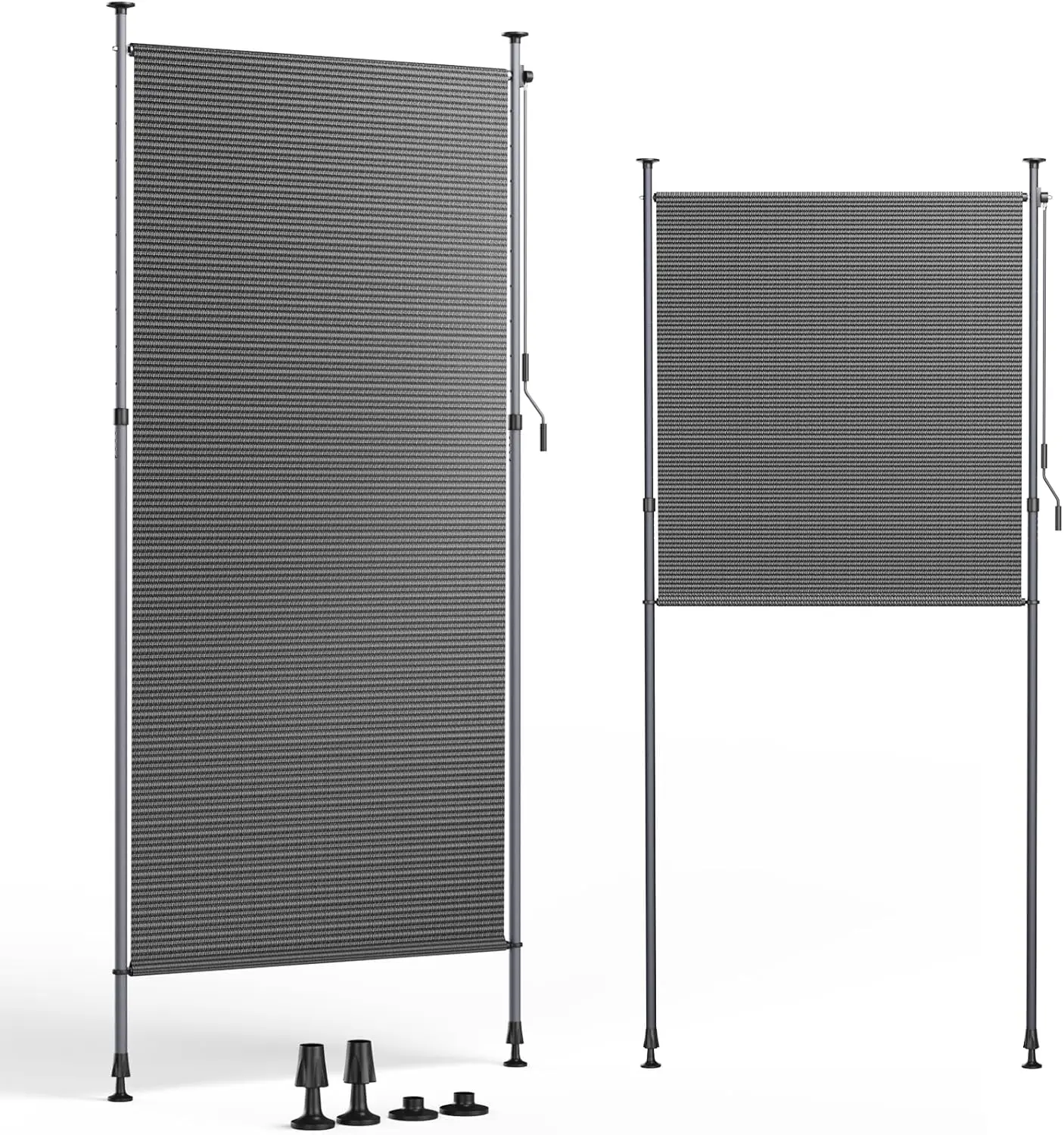 Toldo Vertical Extensible sin Perforación para Balcón y Terraza - HDPE Premium con Protección Solar y Privacidad - Imagen 4