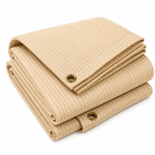 Malla de sombreo XTREM RESISTANCE Beige 90% HDPE 260 g/m² | Protección solar premium para bonsái, jardín y terraza