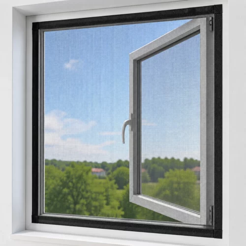 Mosquitera Magnética con Velcro para Ventanas - Fibra de Vidrio Reforzada de Alta Resistencia | Recortable a Medida