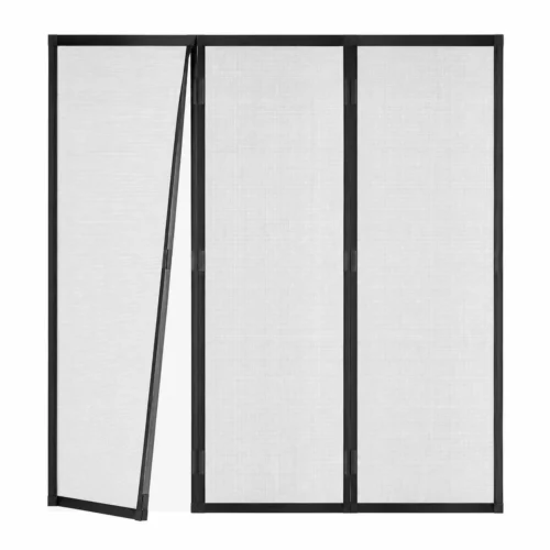 Mosquitera 3 cuerpos Magnética para Puertas a Medida - Cierre Automático Reforzado y Malla Anti Insectos de Alta Resistencia