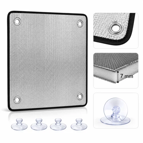 XTREM WINDOW REFLECT PRO 7 - Protector Solar Térmico Reflectante para Ventanas con Aislamiento de 7 mm