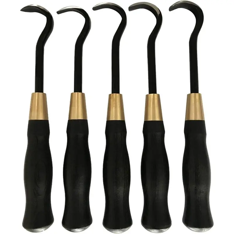 Juego de 5 Gubias para Madera Muerta de Bonsái - SIDIAO CARVING 5 - Imagen 3